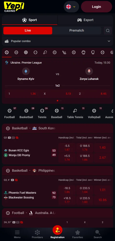 YEP Casino deposits and withdrawals with Canada payment methods